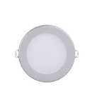 LED Спот панель круг. встр. 7w d130 4000K серебро.