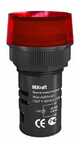 Индикатор ADDS ЛК-22 мм красный LED 220В DEKraft