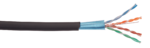 F/UTP (24 AWG) категории 5Е экран 4 пары LDPE внеш.черный ITK