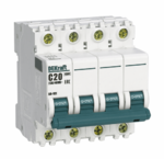 ВА 101 4P 32А 4,5кА С DEKraft